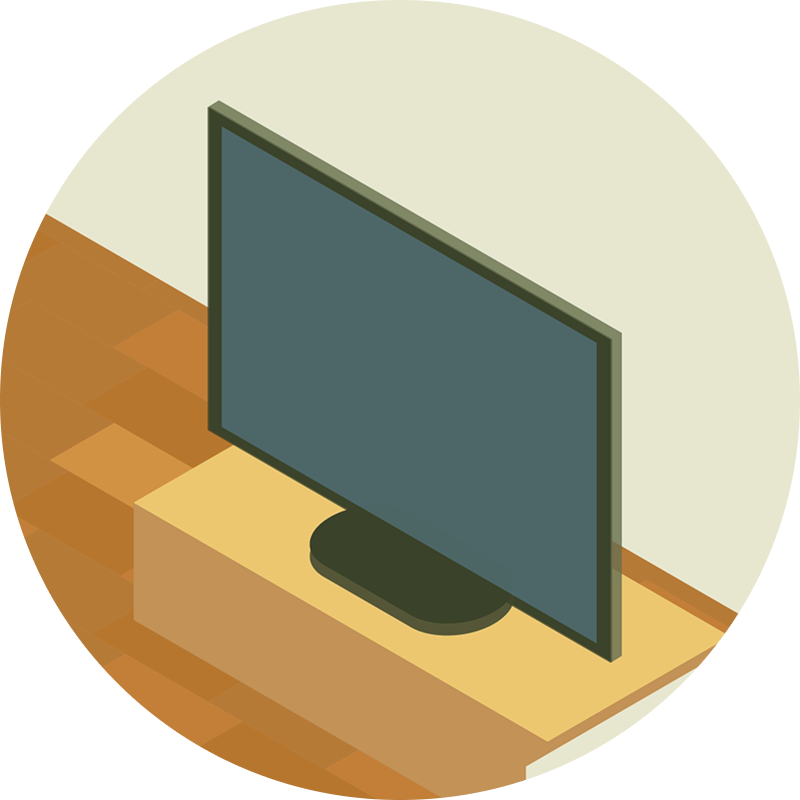 液晶テレビ・液晶モニターの画像