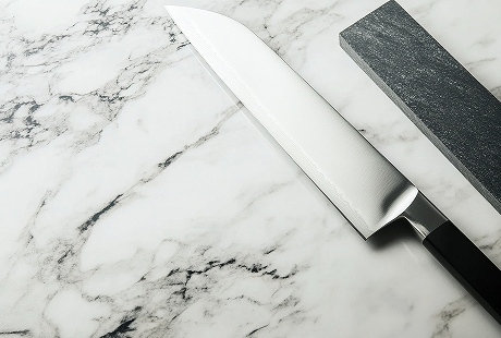 包丁と研磨用の砥石